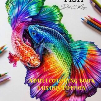 Fish Adult Coloring Book